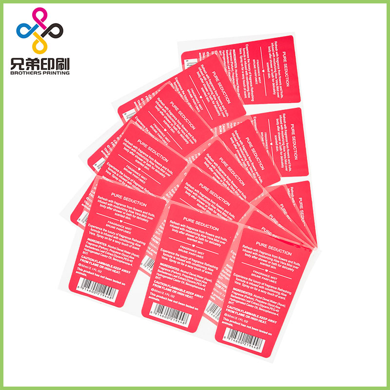 What are the characteristics of self-adhesive label stickers